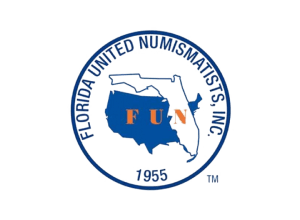 Florida united numismatists inc logo 1