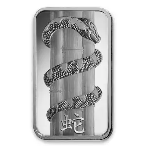 10g PAMP Silver Bar - Lunar Snake (2)