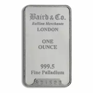 1oz Baird & Co Palladium Minted Bar (2)