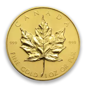 1oz Canadian Gold Maple Leaf - 999 (1979-82)