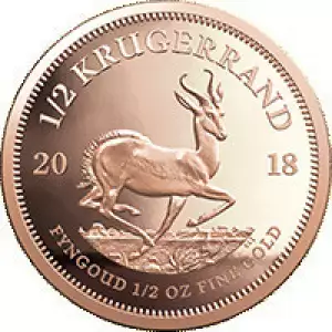 Any Year 1/2oz South African Gold Krugerrand (2)