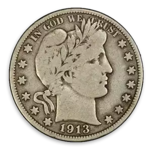 Barber Half Dollar (1892 - 1915) - Circualted