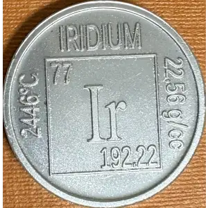 Generic Iridium Coin - 8.7g