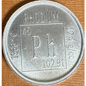 Generic Rhodium Coin - 5.3g (2)