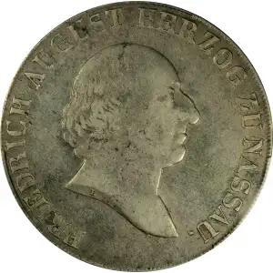 German States Nassau-Usingen 1810-1815 Silver Thaler (3)