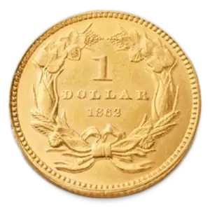 Gold Dollar (1849 - 1889) - XF