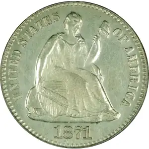 Half Dimes---Liberty Seated 1837-1873-Silver- 0.5 Dime