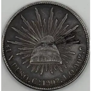 Mexico Un Peso 1898-1905 (2)