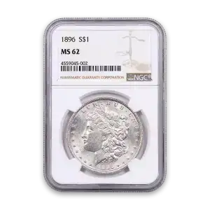 Morgan Dollar (1878-1904) - NGC - MS62 Random Date and Label