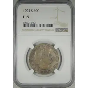 Half Dollars---Barber 1892-1915 -Silver- 0.5 Dollar