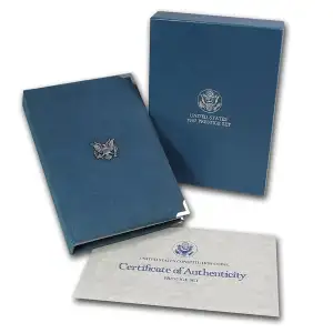 1987 Prestige Proof Set - Six Coin Set - Box & COA (2)