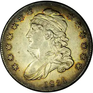 Half Dollars---Capped Bust, Lettered Edge 1807-1836 -Silver- 0.5 Dollar (2)