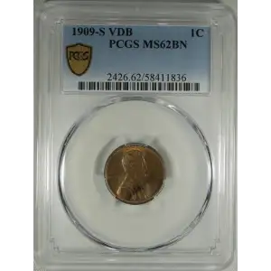 1909-S VDB 1C, BN (2)