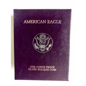 1986 S 1oz Silver Eagle  Proof - with Original Govt Packaging