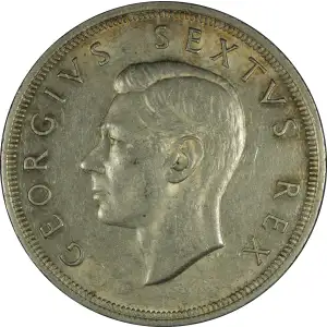 SOUTH AFRICA Silver 5 SHILLINGS